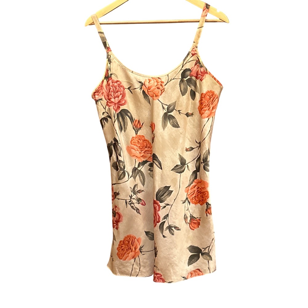 Vintage L.A. Intimate Chemise Cottagecore Romantic Floral Lingerie Nightgown